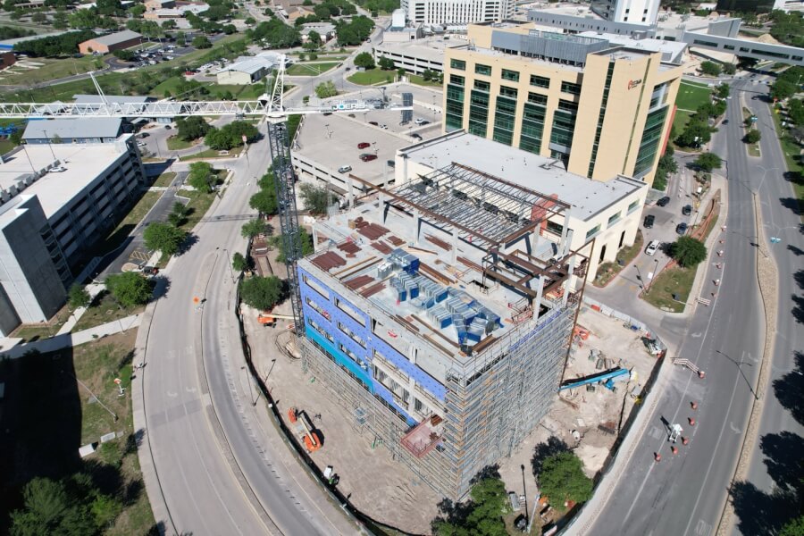 Over a Third of Construction Completed for Center for Brain Health