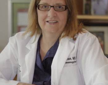 Photo of Dr. Gail Tomlinson, children's cancer physician