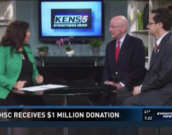 KENS 5 UTHSC received $1 million donation