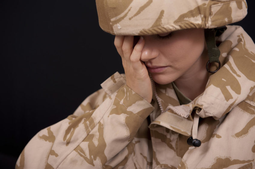 Women in combat, PTSD