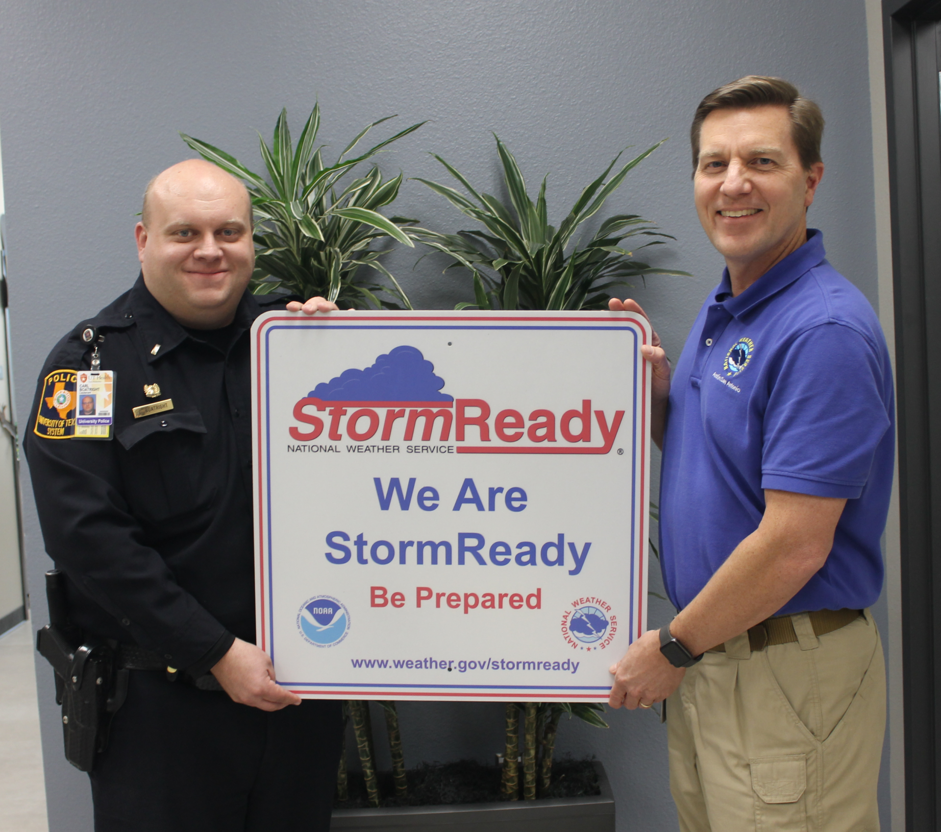 UT Health San Antonio recognized as a NWS StormReady community - UT ...