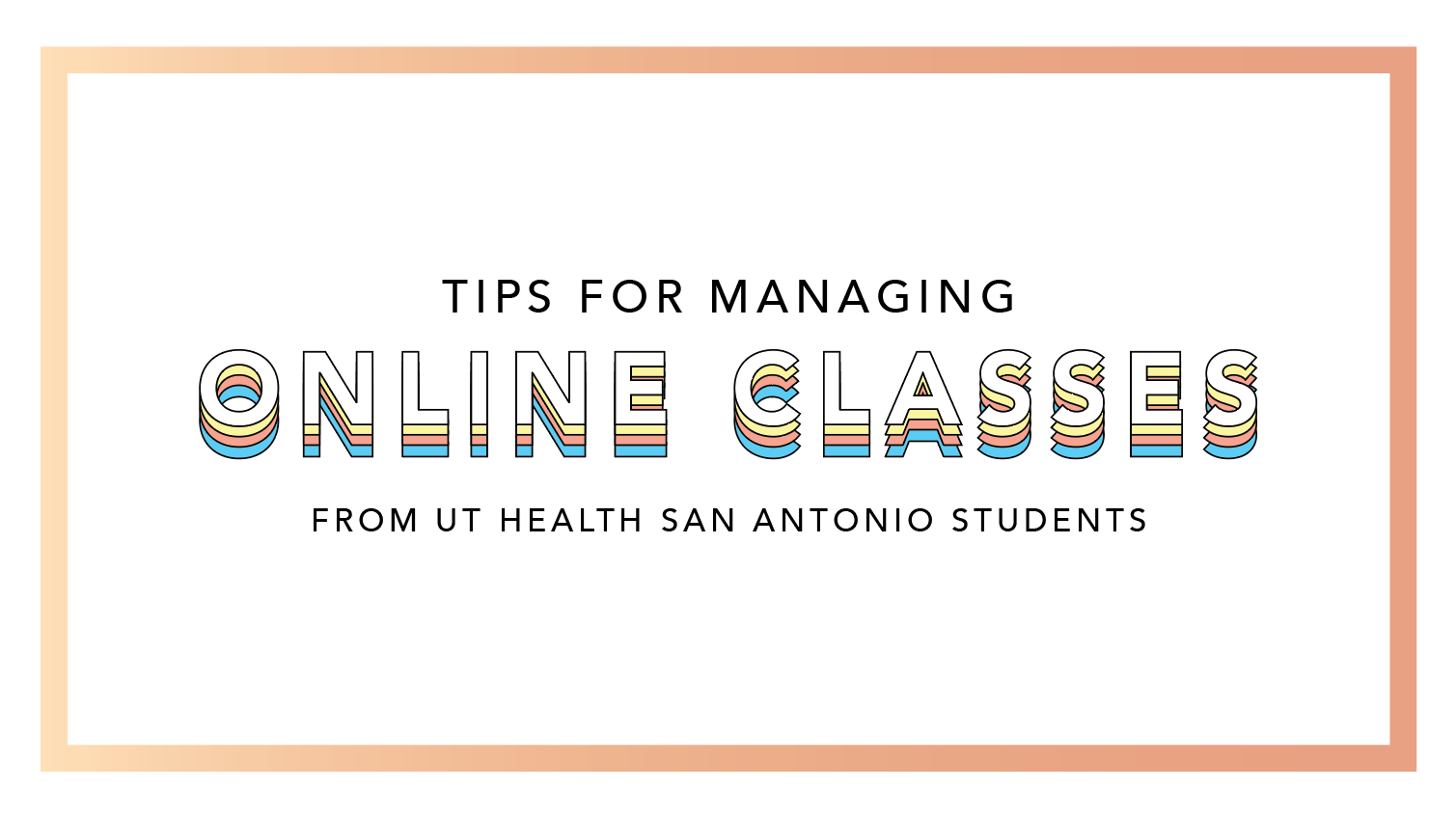 Online class tips