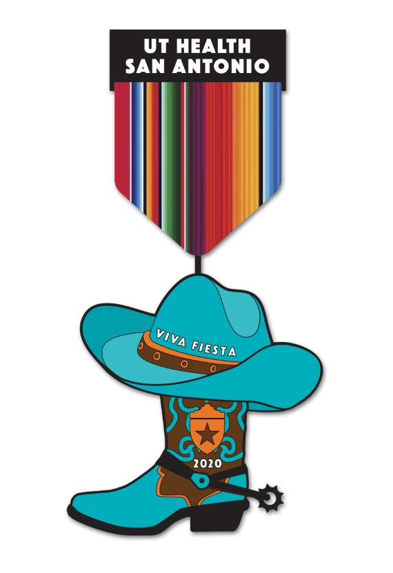  2020 Fiesta Medal (Double-sided boot, side 2)
