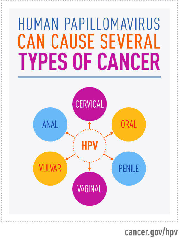 HPV causes several types of cancer