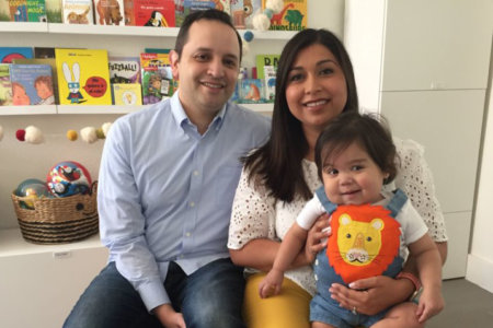 CJ and his parents