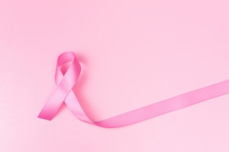 Breast cancer ribbon art