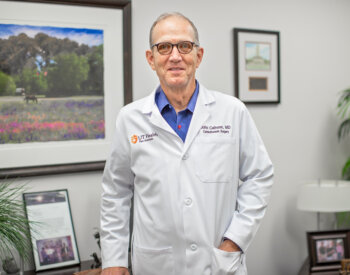 John Calhoon, MD, UT Health San Antonio professor and cardiothoracic surgeon in the Department of Cardiothoracic Surgery