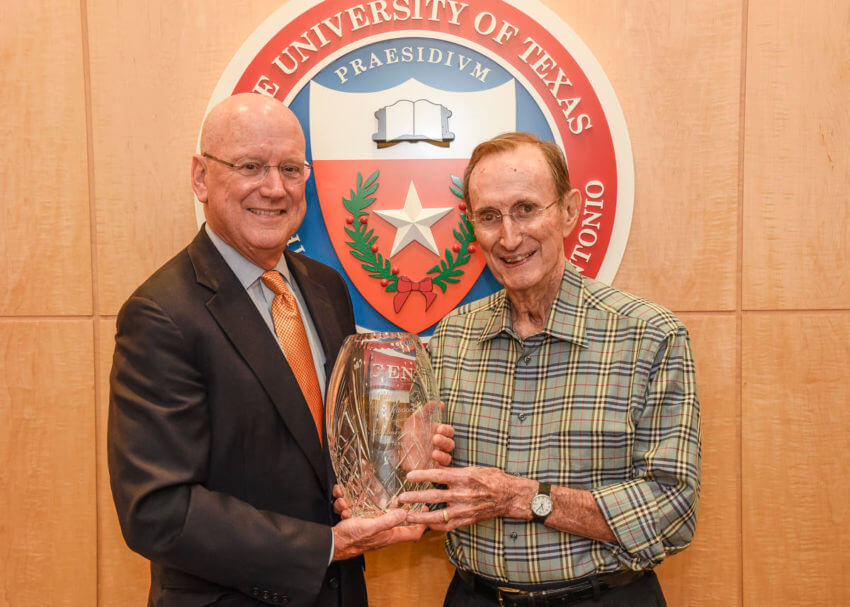 photo of Dr. Charles Rockwood and Dr. William Henrich, 2016