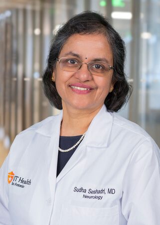 Head and shoulders photo of Dr. Sudha Seshadri.