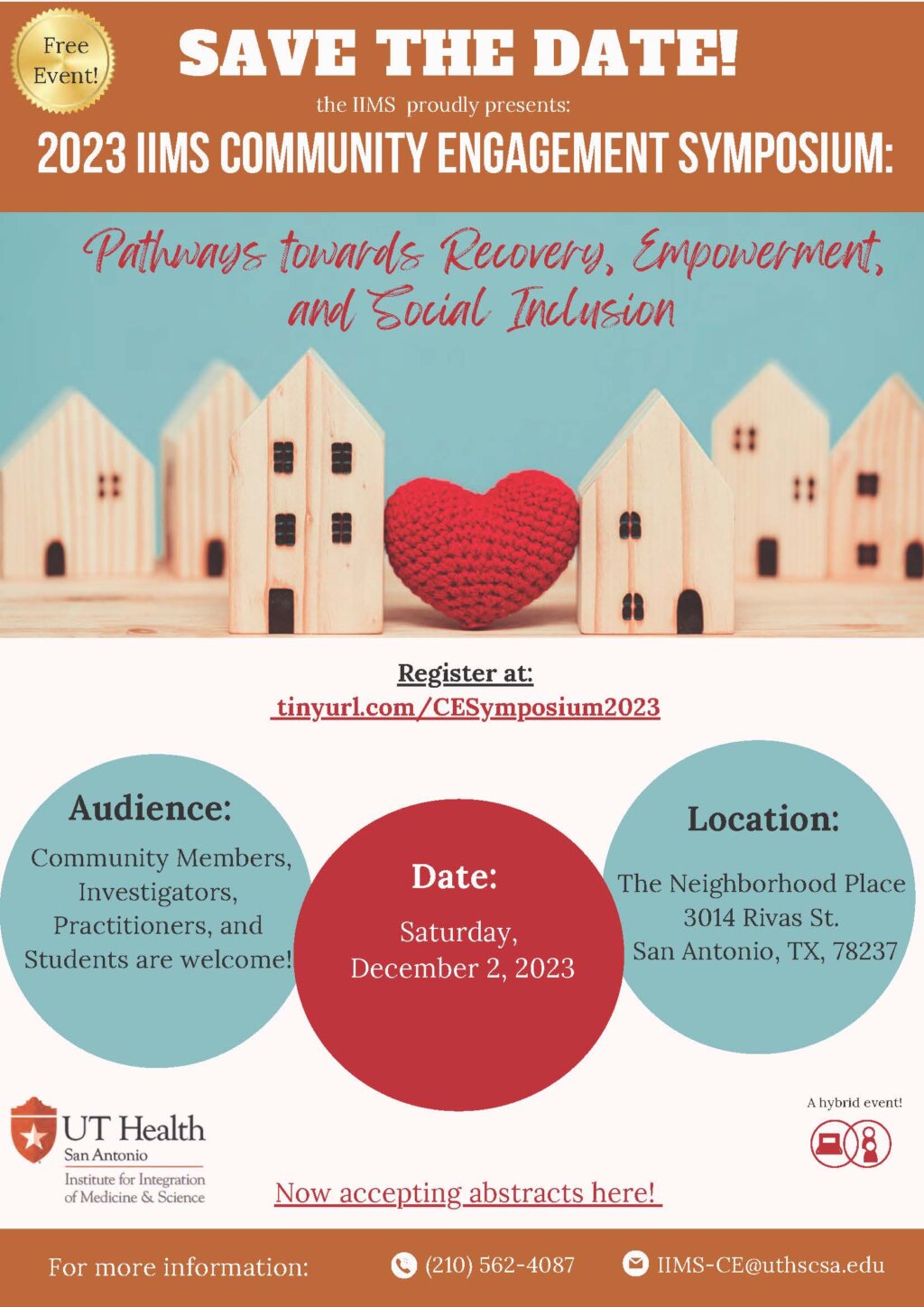 Community Invited To 2023 Iims Community Engagement Symposium Ut