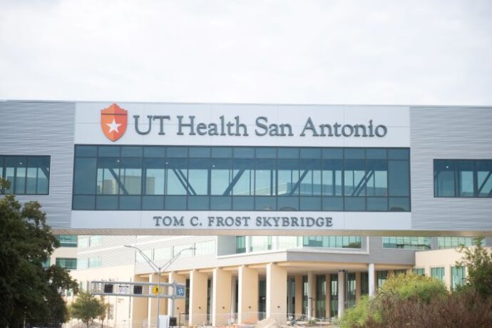 UT Health San Antonio skybridge nears completion, receives generous ...