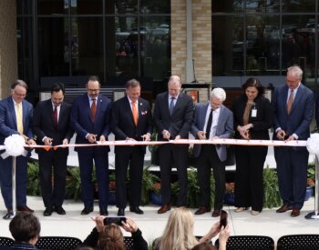 Leaders gather for ribbon-cutting at UT Health at Kyle Seale Parkway
