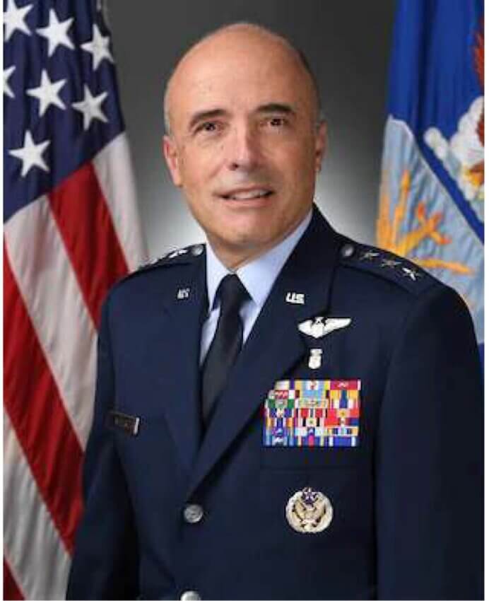 A professional head and shoulders photo of Dr. Miller in military dress.