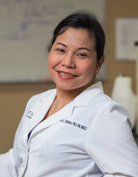 Photo of M. Danet Lapiz-Bluhm, PhD, RN, MSCI, FAAN, ANEF, professor, director of International Programs and program director of the South Texas Area Health Education Programs
